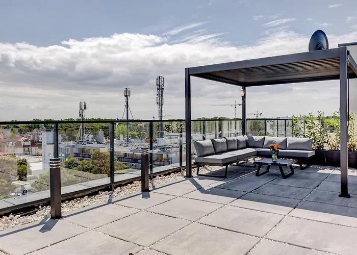 Z Tarasem Na Dachu Na Wydmach W Miedzywodziu Apartamento Międzywodzie